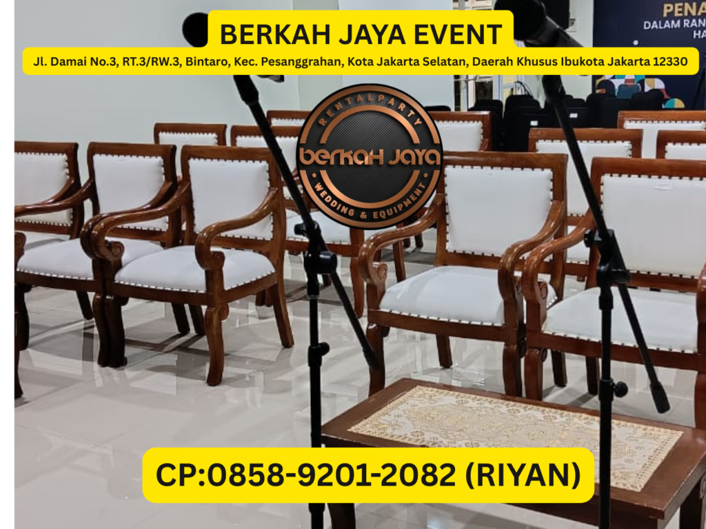 Sewa Kursi VIP Kayu Jakarta Selatan