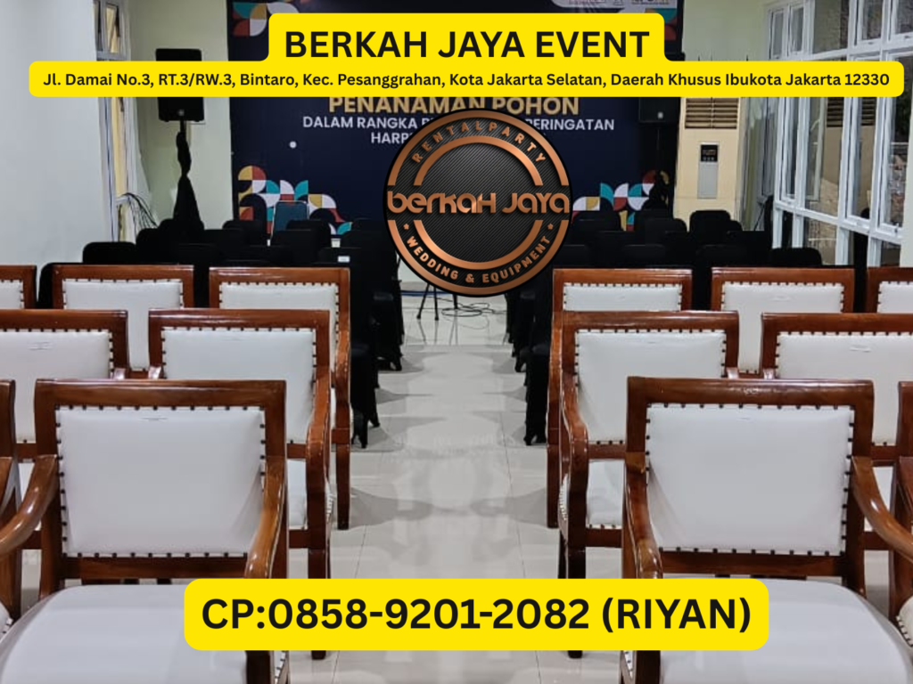 Sewa Kursi VIP Kayu Jakarta Selatan