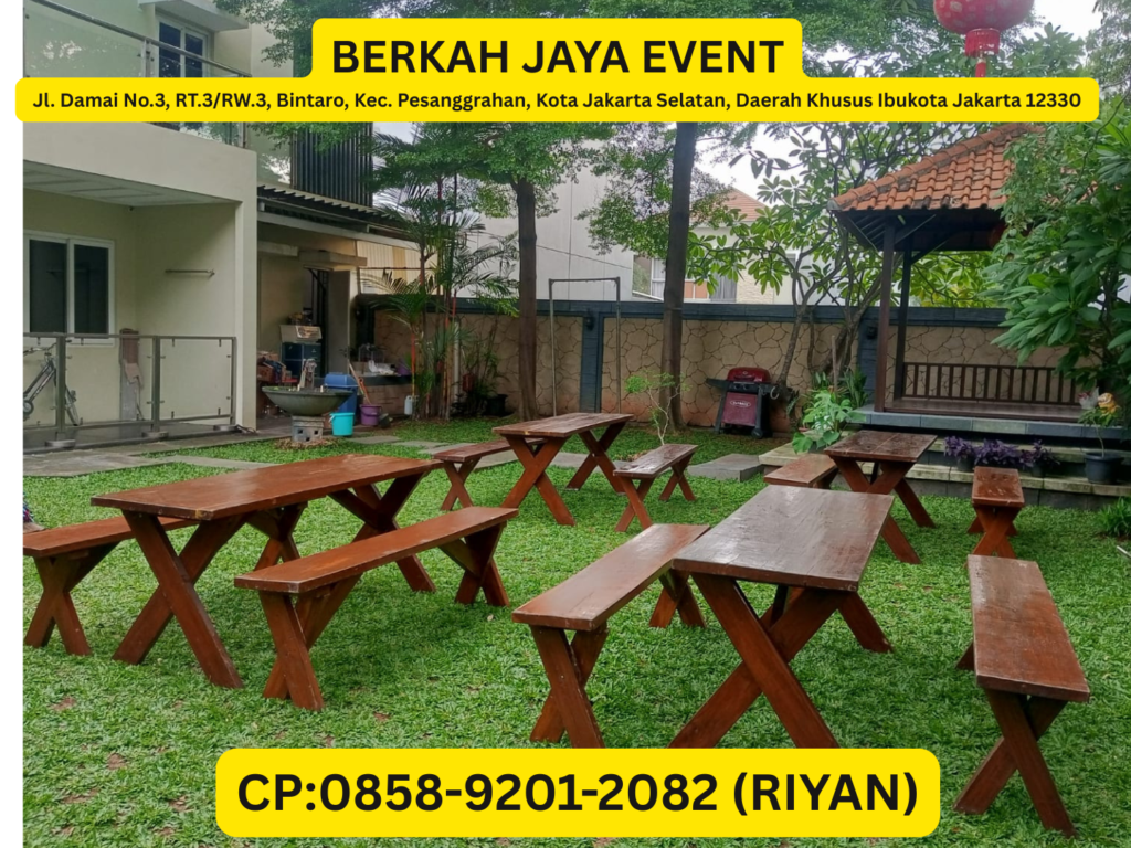 Tempat Sewa Meja Kursi Taman Berkualitas Dan Ekonomis Area Jakarta Selatan