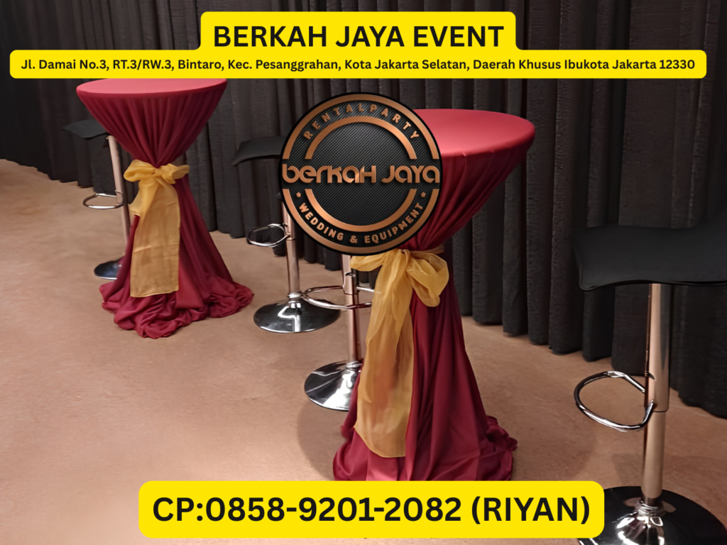 Tempat Sewa Kursi Barstool Berkualitas Dan Ekonomis Area Jakarta Selatan