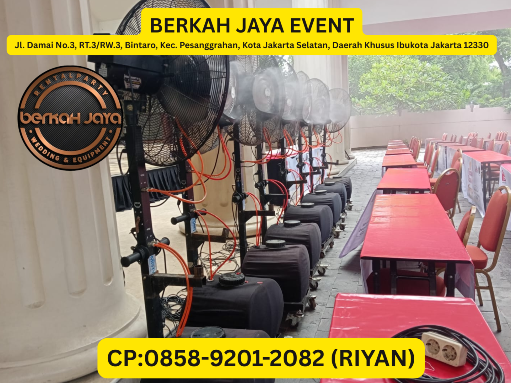 Tempat Sewa Mistyfan Berkualitas Dan Ekonomis Area Jakarta Selatan