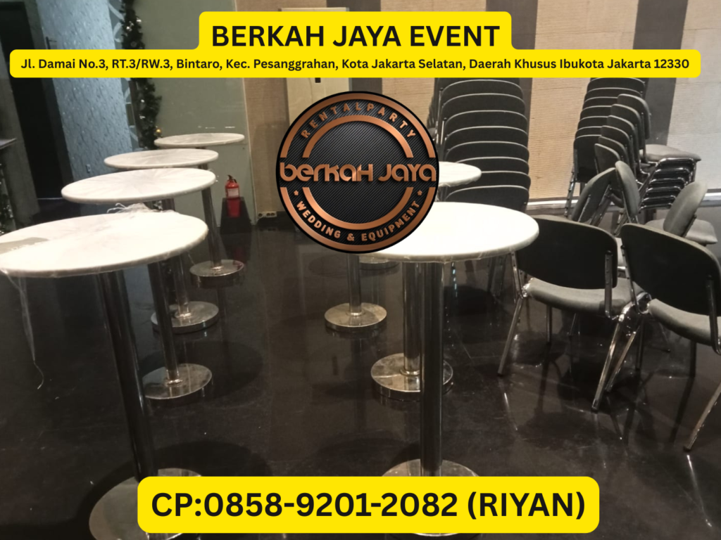 Tempat Sewa Kursi Barstool Berkualitas Dan Ekonomis Area Jakarta Selatan