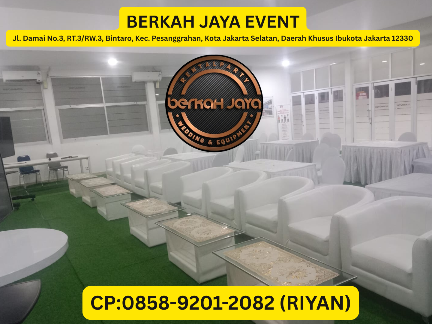 Jasa Rental Sofa Oval Berkualitas Dan Ekonomis Area Jakarta Selatan