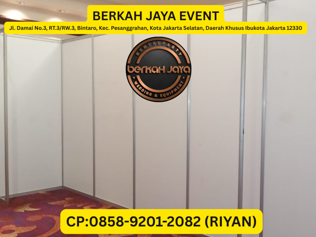 Jasa Sewa Partisi Terdekat Area Jakarta Selatan