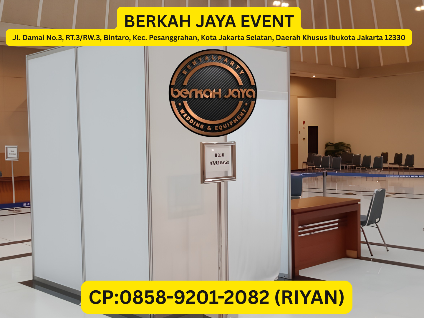 Jasa Sewa Partisi Terdekat Area Jakarta Selatan