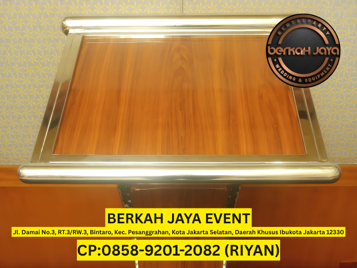 Sewa Podium Pidato Jakarta Selatan