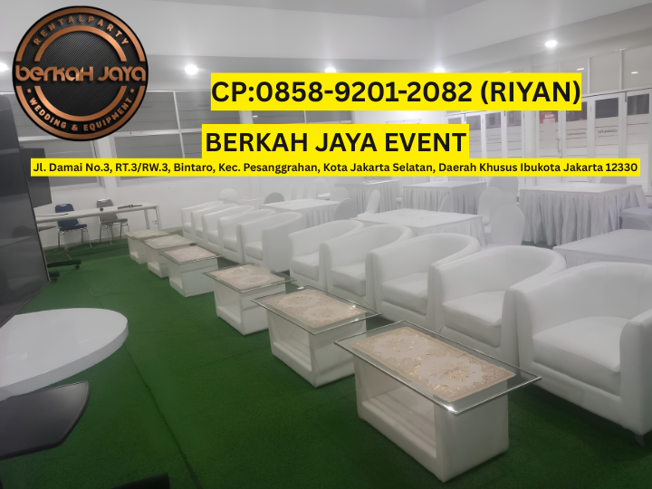 Sewa Sofa Oval Jakarta Selatan