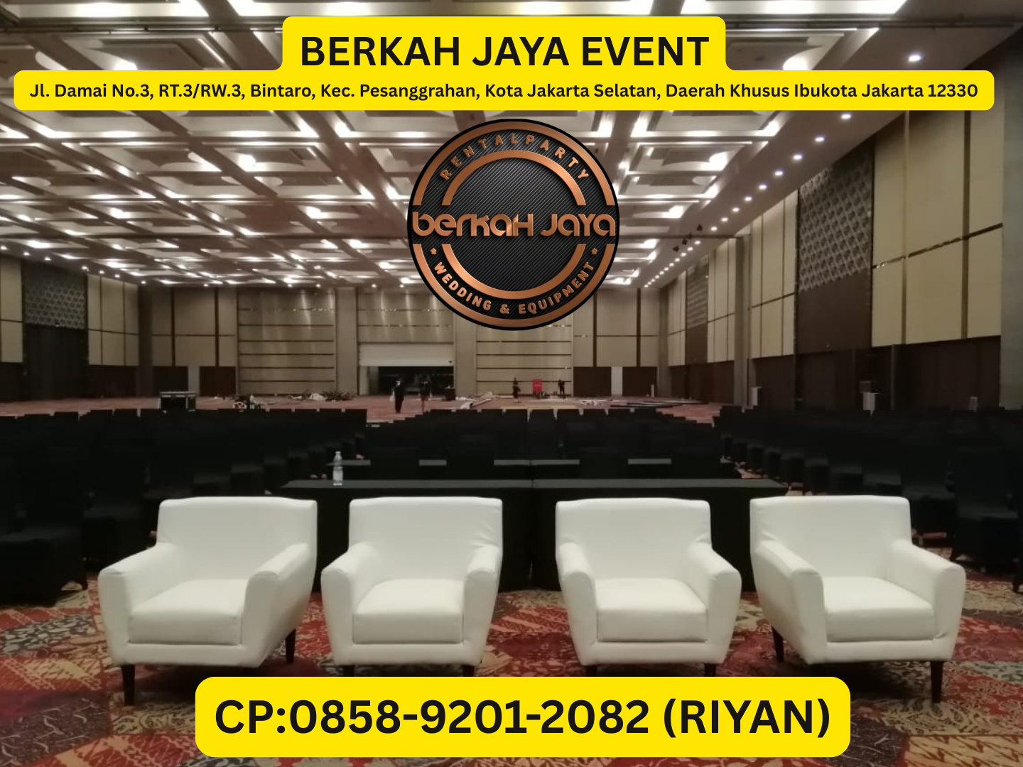 Sewa Sofa Kotak Warna Putih Jakarta Selatan