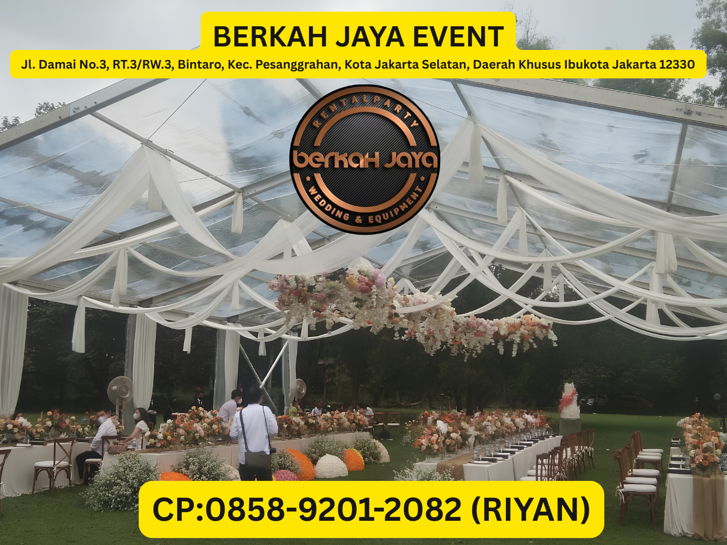Jasa Sewa Tenda Roder Terdekat Area Jakarta Selatan