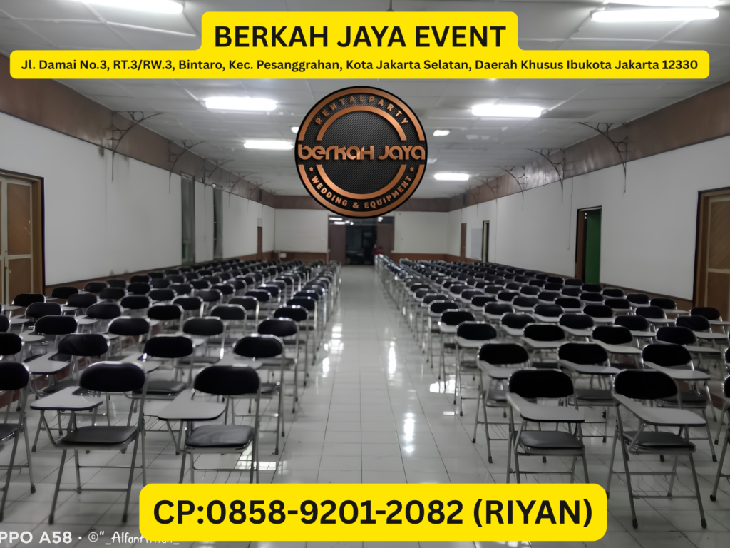 Sewa Kursi Event Terdekat Area Jakarta Selatan