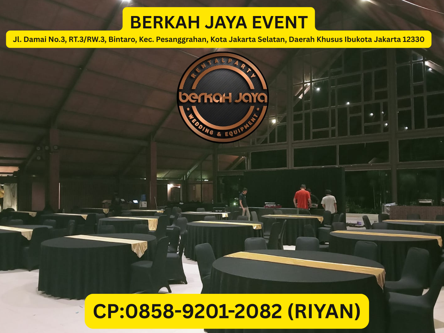 Sewa Meja Bulat Jakarta Selatan