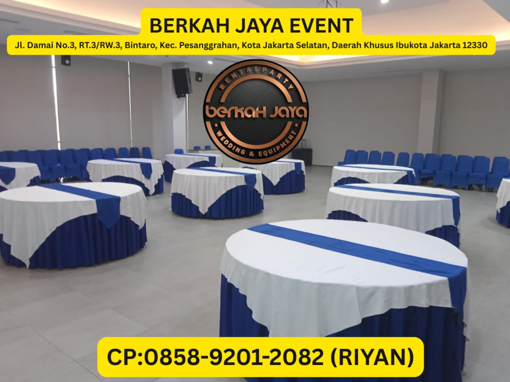 Sewa Meja Bulat Jakarta Selatan