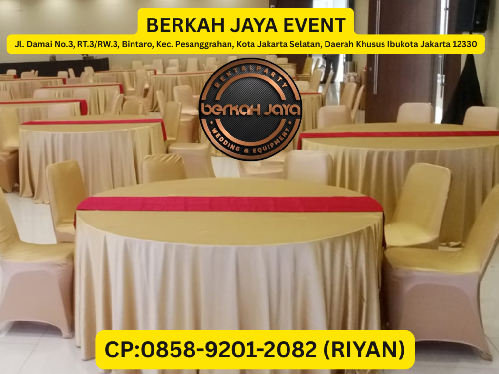Sewa Meja Bulat Jakarta Selatan