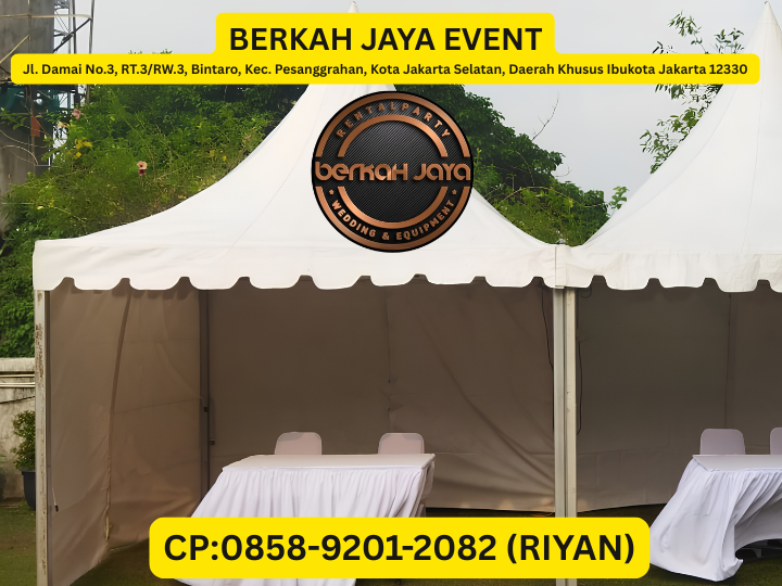 Jasa Sewa Tenda Sarnafil Jakarta Selatan