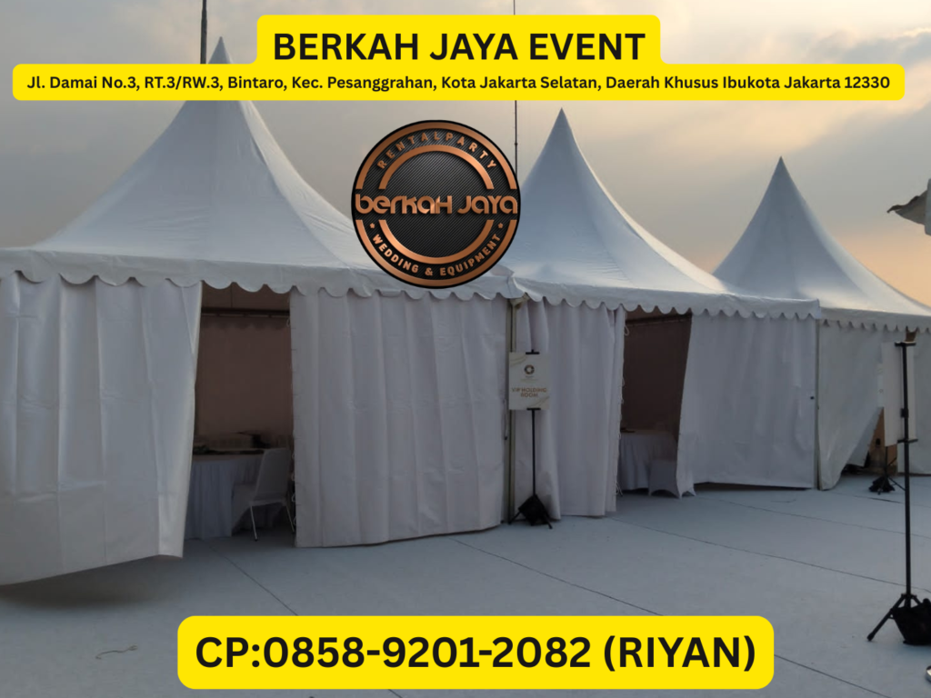 Sewa Tenda Lengkap Jakarta Selatan