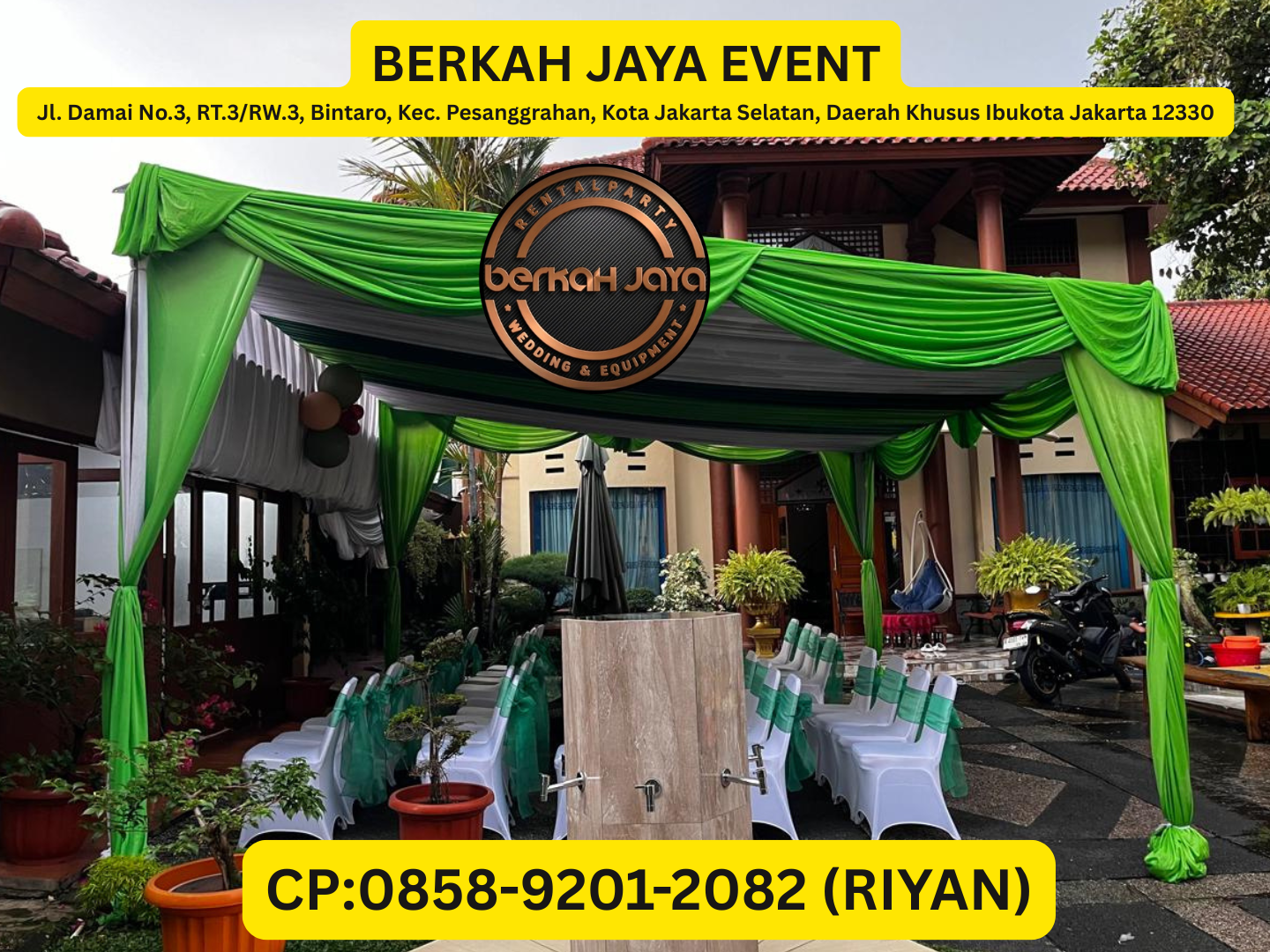 Sewa Tenda Lengkap Jakarta Selatan