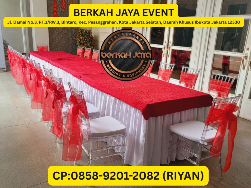 Sewa Kursi Tiffany Jakarta Selatan