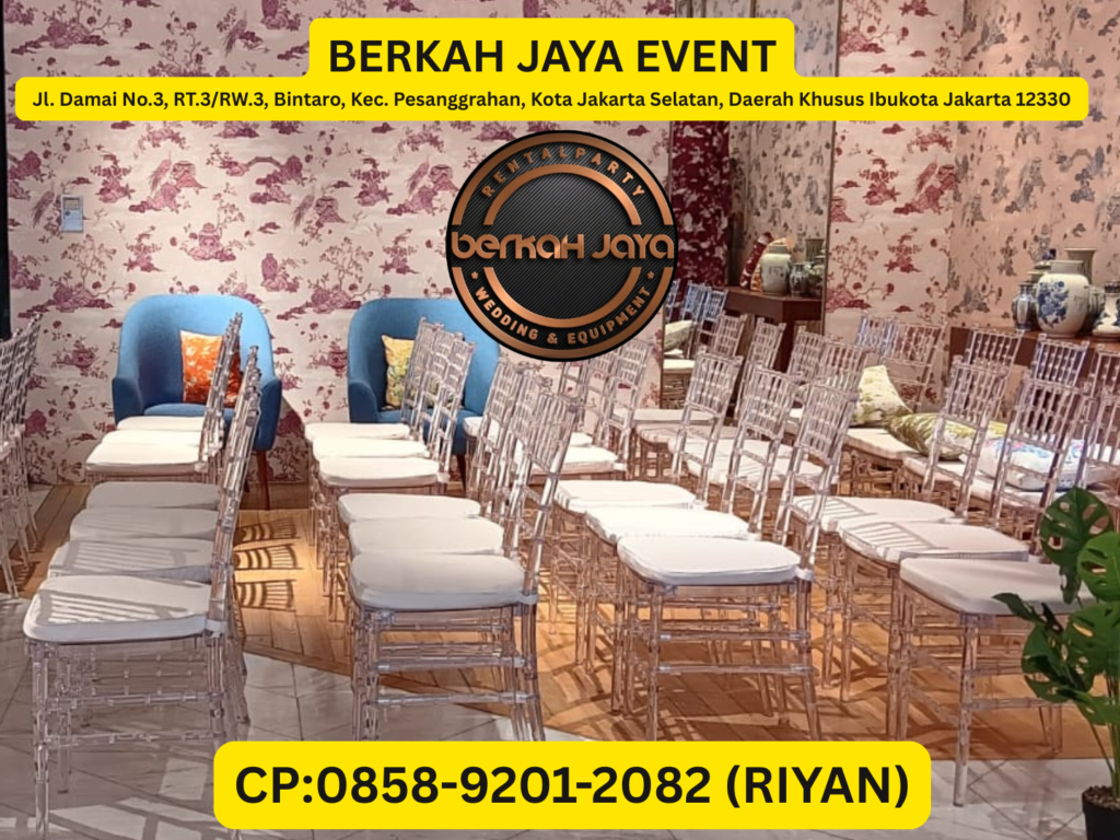 Sewa Kursi Tiffany Jakarta Selatan