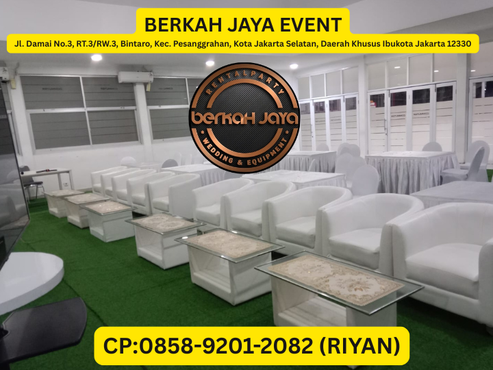 Disewakan Meja VIP Kaca Berkualitas Area Jakarta Selatan