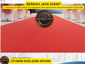Menyewakan Karpet Buana Terdekat Area Pesanggrahan