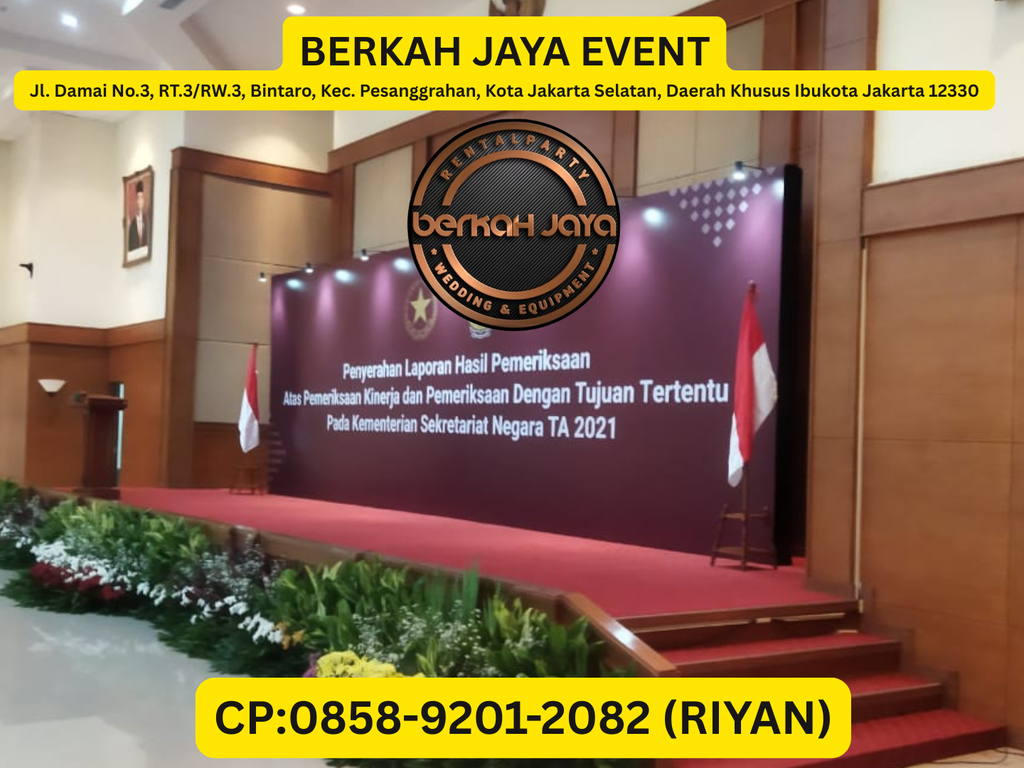 Menyewakan Panggung Area Lebak Bulus