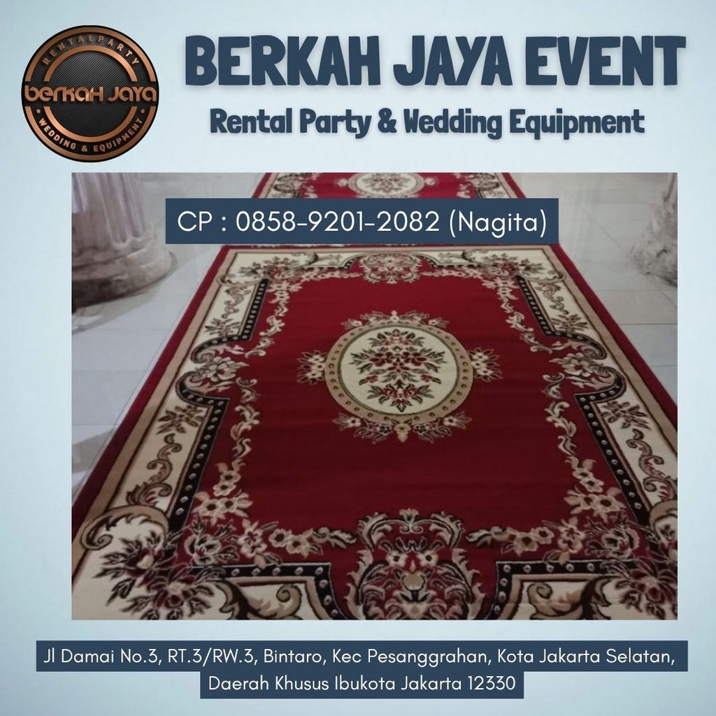 Menyewakan Karpet Permadani Mewah Area Bintaro