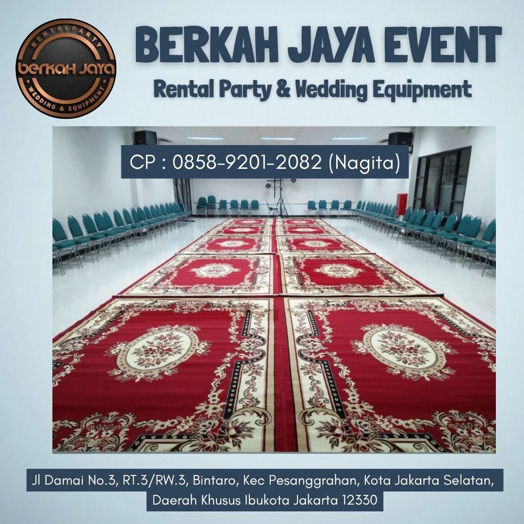 Menyewakan Karpet Permadani Mewah Area Bintaro