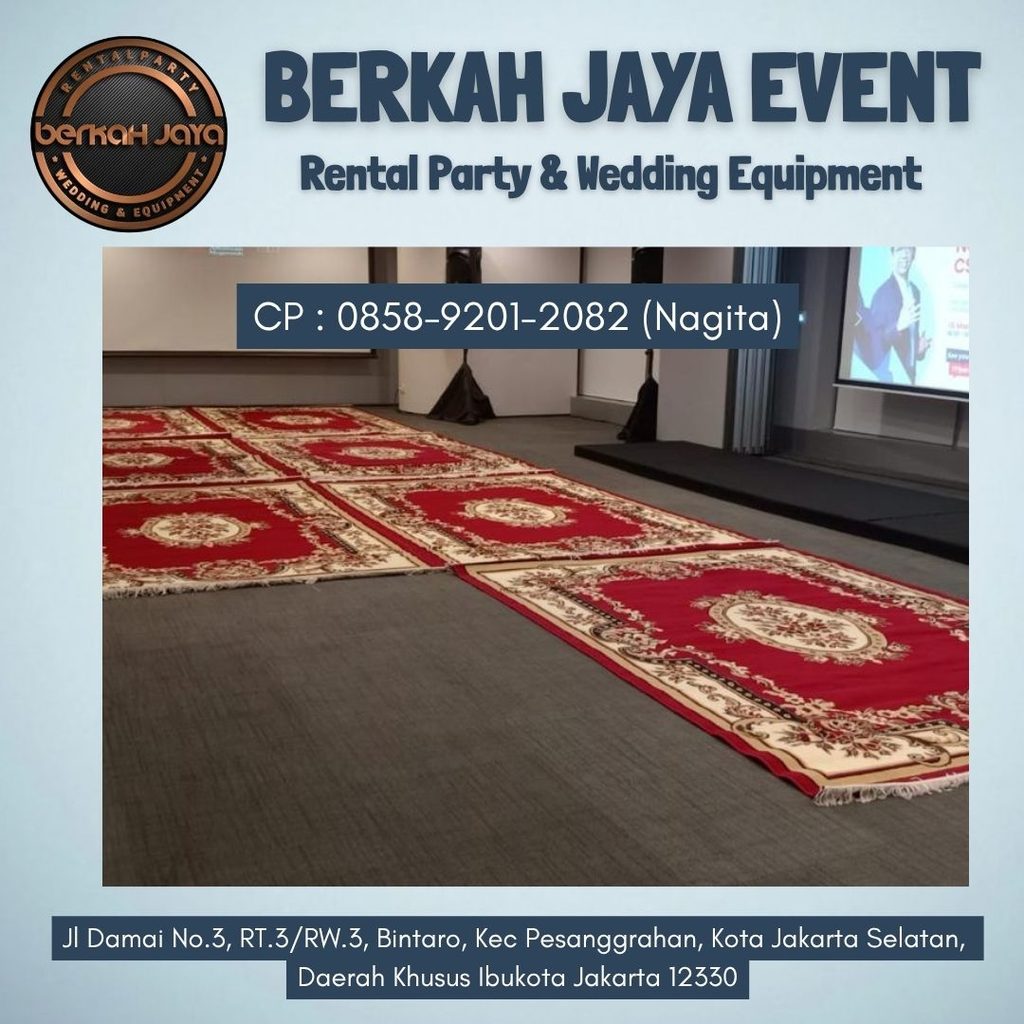 Menyewakan Karpet Permadani Mewah Area Bintaro