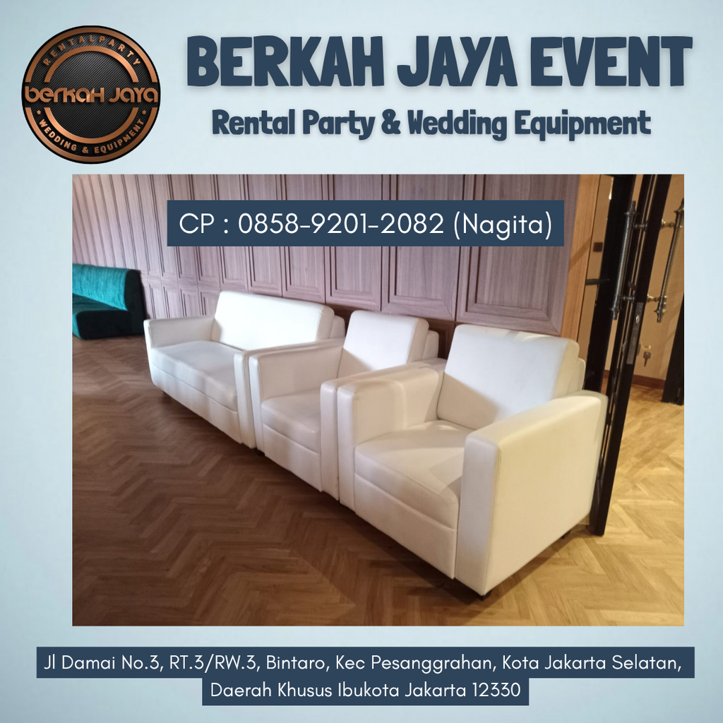 Menyewakan Sofa Single Empuk Dan Nyaman Area Pondok Indah