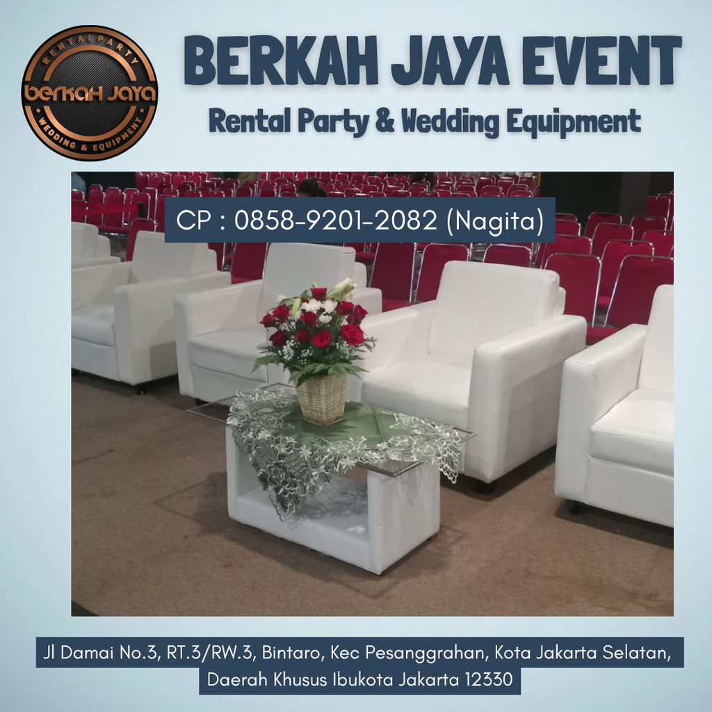 Menyewakan Sofa Single Empuk Dan Nyaman Area Pondok Indah