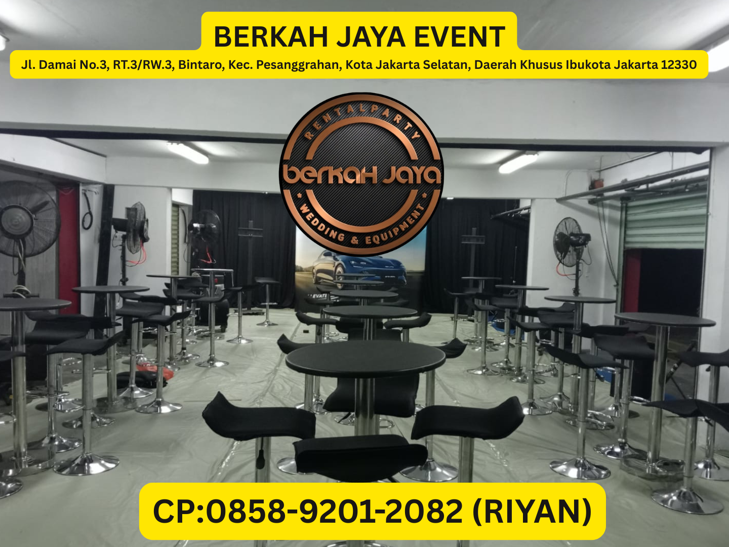 Menyewakan Kursi Barstool Modern Dan Elegan Area Lebak Bulus