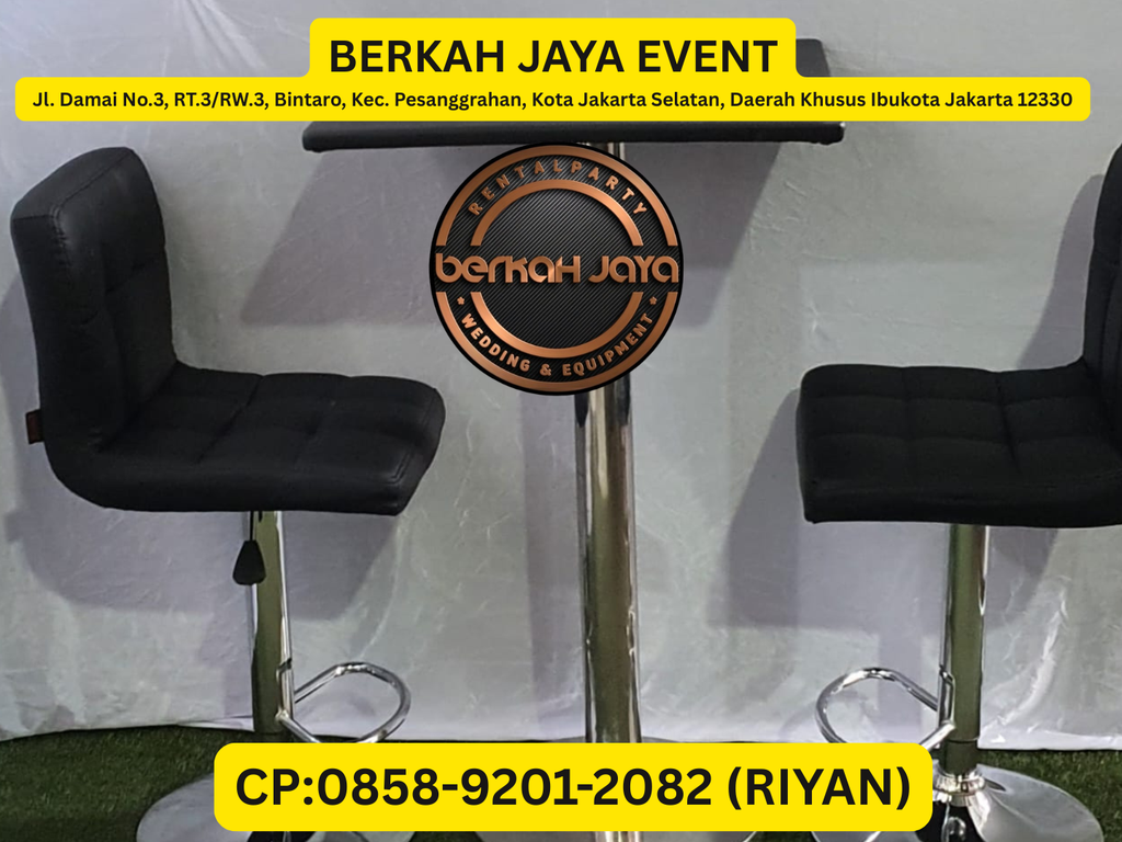 Menyewakan Kursi Barstool Modern Dan Elegan Area Lebak Bulus