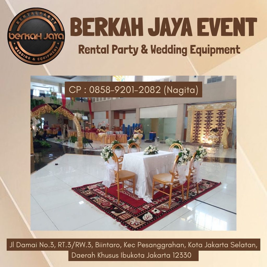 Sewa Kursi Olivia Elegan dan Mewah Area Bintaro