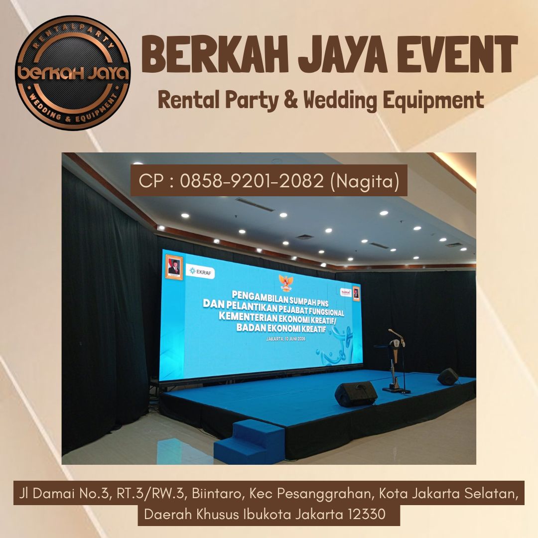 Sewa Panggung Rendah 20-50 cm Murah & Kokoh Area Bintaro