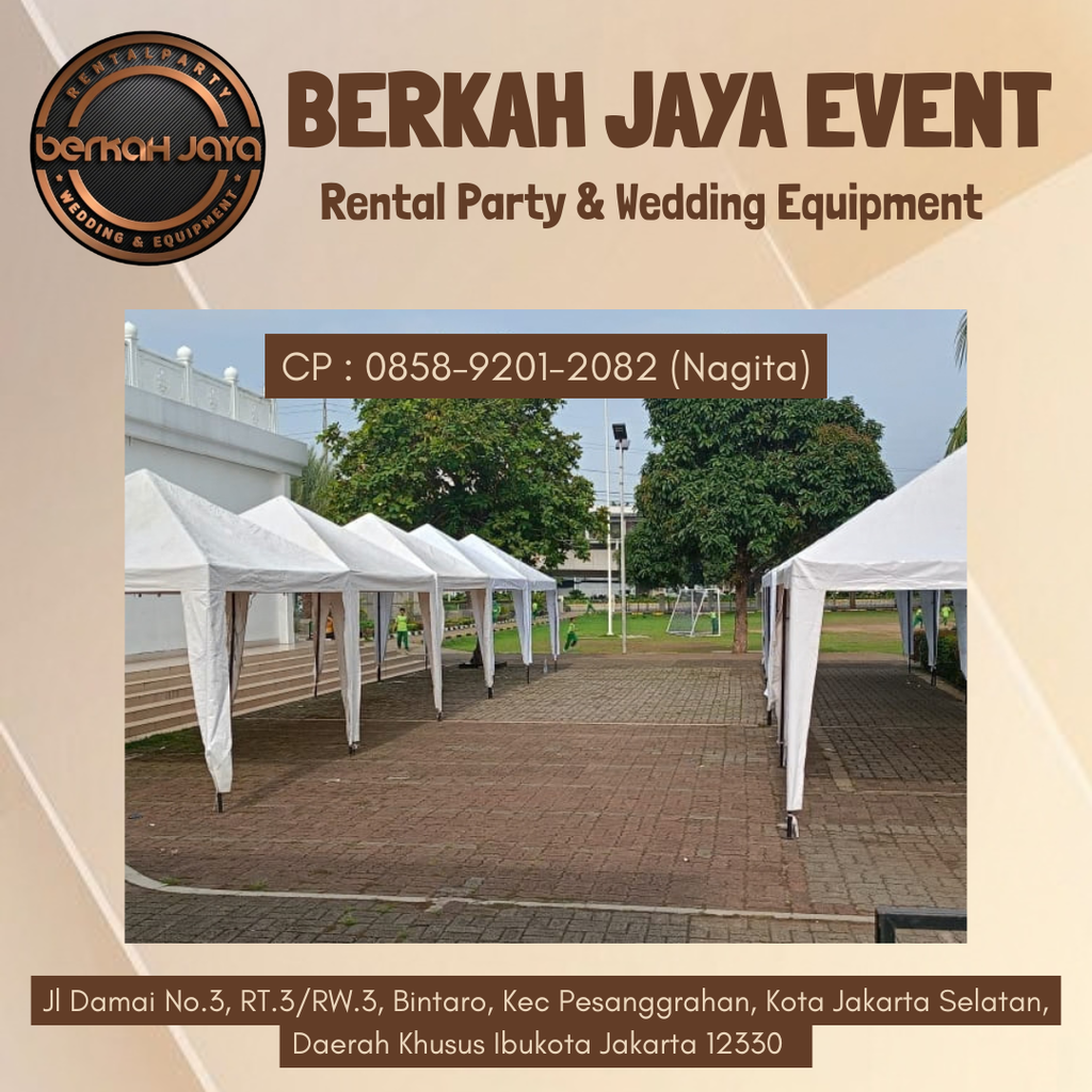 Menyewakan Tenda Bazar Kokoh Area Ciledug 