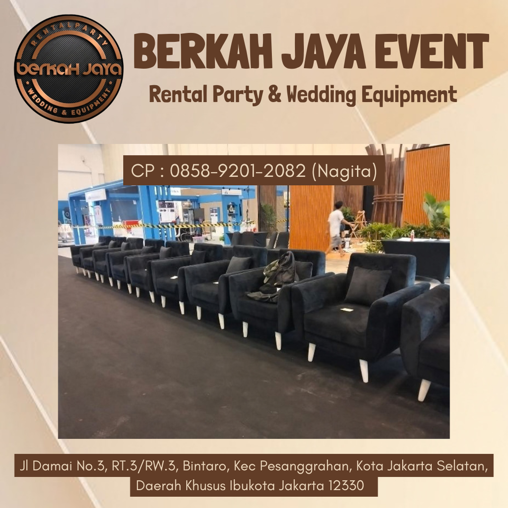 Sewa Sofa Single Empuk Area Kebayoran Baru