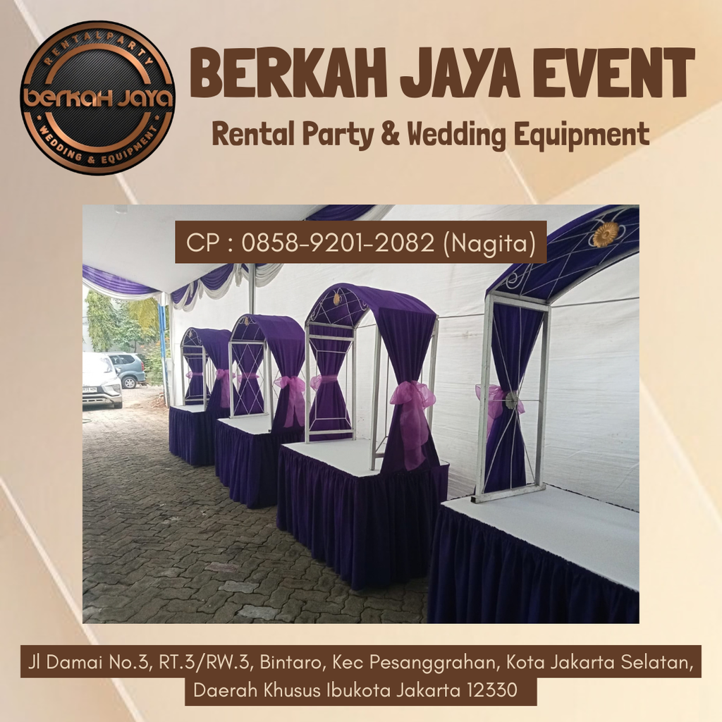 Sewa Gubukan Prasmanan Area Kebayoran Baru dan Sekitarnya