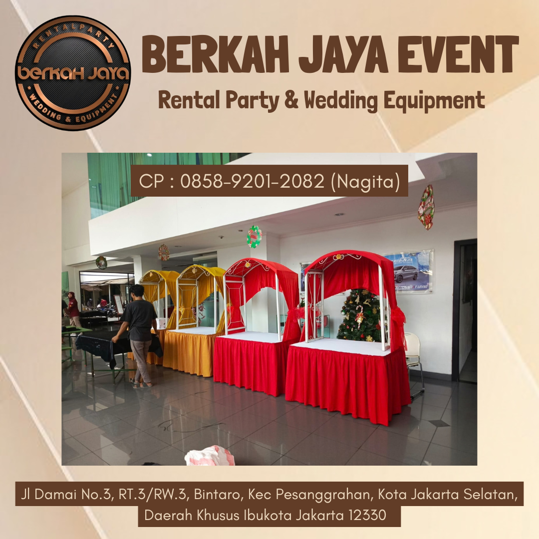 Sewa Gubukan Prasmanan Area Kebayoran Baru dan Sekitarnya