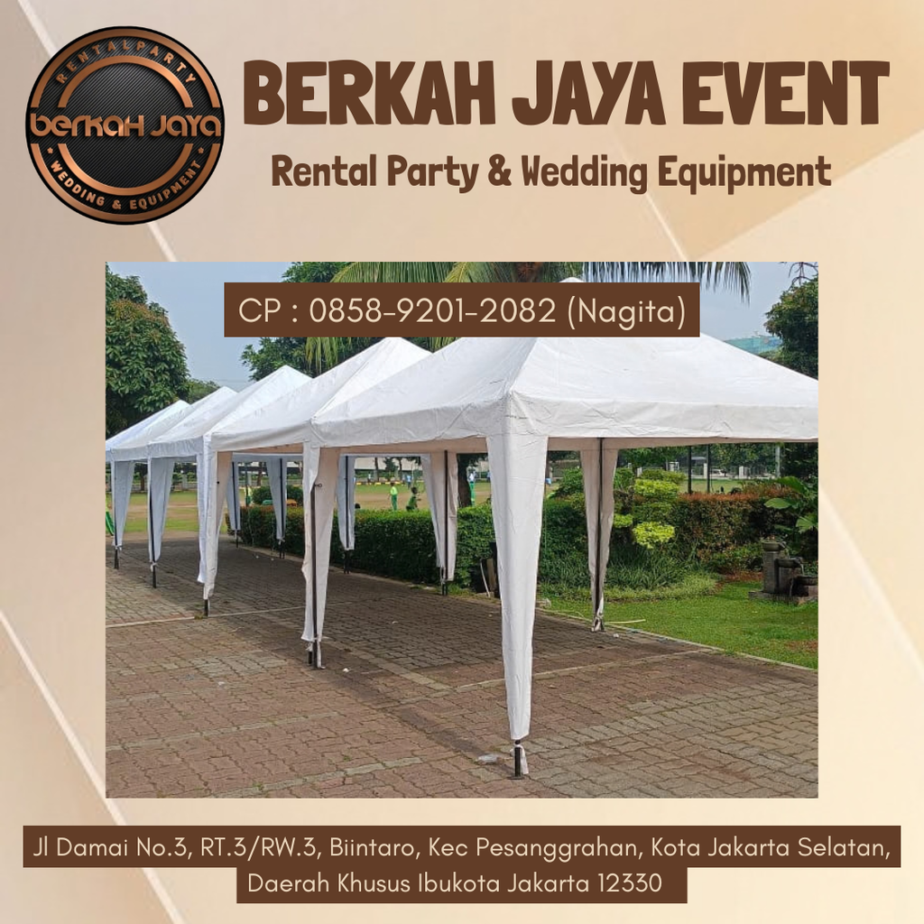 Menyewakan Tenda Bazar Area Bintaro dan Sekitarnya